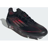 adidas - F50 Elite - Voetbalschoenen - Zwart Rood Zilver - Synthetisch