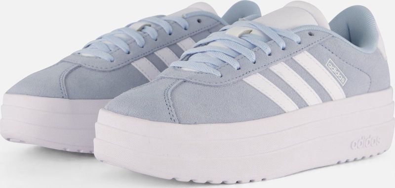 Adidas VL Court Bold Sneakers blauw Leer Dames