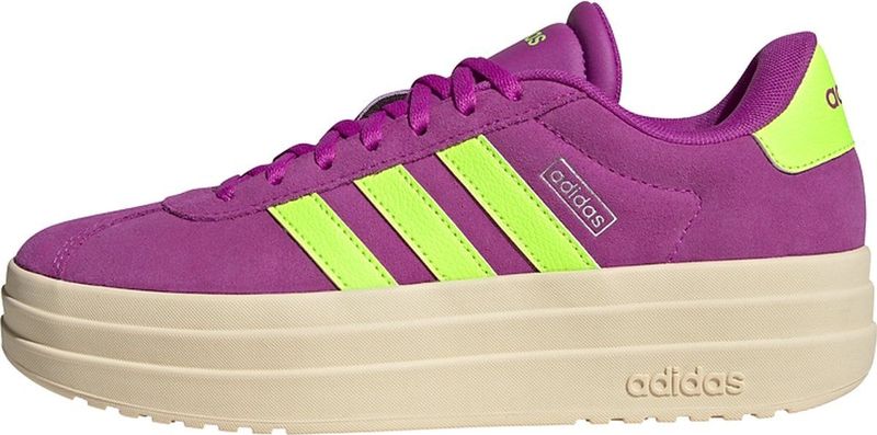 adidas - VL Court Bold - Schoenen - Roze - Leren Bovenwerk