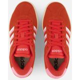 Sneakers - Laag - Zwart - Leer - Versterkte Hak - Snoersluiting