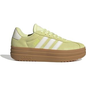 Adidas Vl Court Bold Damen Schuhe - Gelb - Größe: 40 2/3 - Leder - Foot Locker