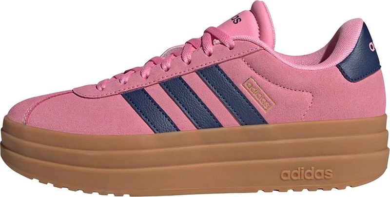 Adidas - VL Court Bold Sneakers - Wit - Leren Bovenwerk