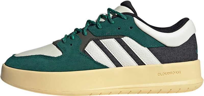 adidas - Court 24 - Schoenen - Groen - Textiel en Leer