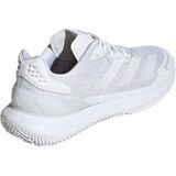 Adidas - Courtflash - Tennisschoenen - Cloud White/Grey One - Vetersluiting