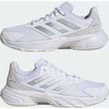 Tennisschoen Adidas Women Courtjam Control 3 Clay Cloud White Silver Metallic Grey One-Schoenmaat 36,5 (UK 4)