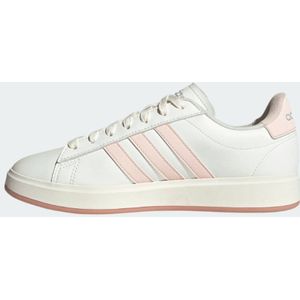 ADIDAS - Grand Court 2.0 - Sneakers - Wit/Roze - Synthetisch materiaal
