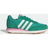 adidas Dames RUN 60s 3.0 SHOES, Semi Court Green/Off White/Bliss Pink, 39 1/3 EU