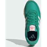 adidas Dames RUN 60s 3.0 SHOES, Semi Court Green/Off White/Bliss Pink, 39 1/3 EU
