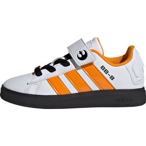Adidas - Star Wars Grand Court 2.0 - Sneakers - Zwart - Imitatieleer