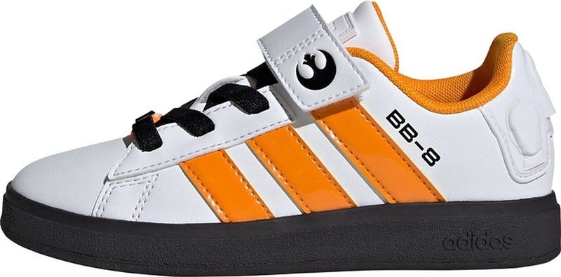Adidas - Star Wars Grand Court 2.0 - Sneakers - Zwart - Imitatieleer