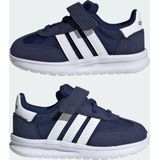 adidas - Run 70s 2.0 - Sneakers - Donkerblauw/Wit - Gerecycled Materiaal