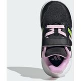 adidas TENSAUR RUN 3.0 Infantenschoenen, lage schoenen, geen voetbal, uniseks kinderen, Core Black / Clear Mint / Clear Pink