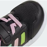 adidas - Tensaur Run 3.0 - Schoenen - Zwart - Textiel - Voor Kinderen
