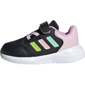adidas - Tensaur Run 3.0 - Schoenen - Zwart - Textiel - Voor Kinderen