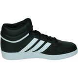 Adidas - Hoops 4.0 Mid - Schoenen - Zwart - Synthetisch Leer