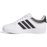 ADIDAS - Hoops 4.0 J - Lage Sneakers - Wit - Materiaal: Leer