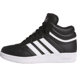 Adidas - Hoops 4.0 Mid - Kinderschoenen - Zwart - Synthetisch