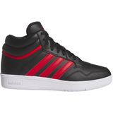 Adidas - Hoops 4.0 Mid - Kinderschoenen - Zwart - Synthetisch