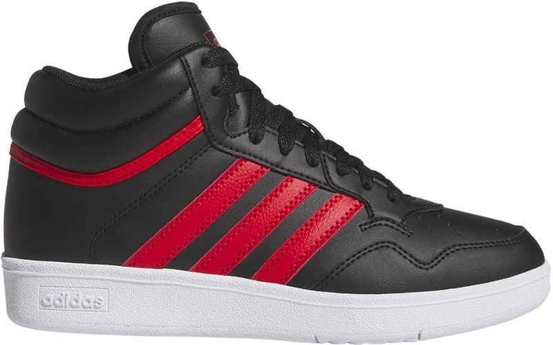 Adidas - Hoops 4.0 Mid - Kinderschoenen - Zwart - Synthetisch