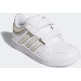 Adidas - Hoops 4.0 - Kinderschoenen - Zwart - Synthetisch Leer