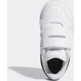 Adidas - Hoops 4.0 - Babyschoenen - Wit - Synthetisch Leer