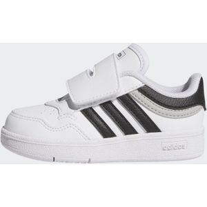 Adidas - Hoops 4.0 - Babyschoenen - Wit - Synthetisch Leer