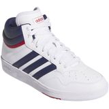 Adidas - Hoops 4.0 Mid - Basketbalschoenen - Zwart - Synthetisch