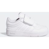 Adidas - Hoops 4.0 - Babyschoenen - Wit - Synthetisch Leer