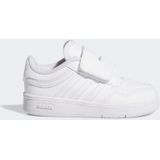 Adidas - Hoops 4.0 - Babyschoenen - Wit - Synthetisch Leer