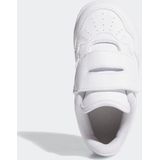 Adidas - Hoops 4.0 - Babyschoenen - Wit - Synthetisch Leer