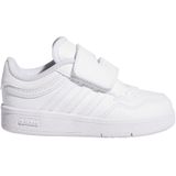 Adidas - Hoops 4.0 - Babyschoenen - Wit - Synthetisch Leer