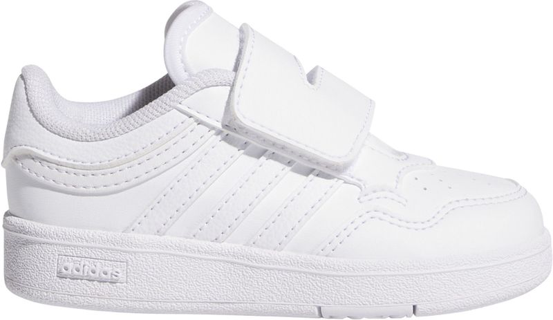 Adidas - Hoops 4.0 - Babyschoenen - Wit - Synthetisch Leer