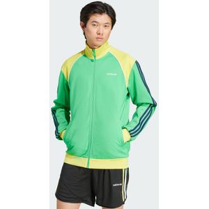 adidas - FZ Tracktop Adicolor - Jacket - Groen/geel - Heren