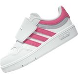 Adidas - Hoops 4.0 - Babyschoenen - Wit - Synthetisch Leer