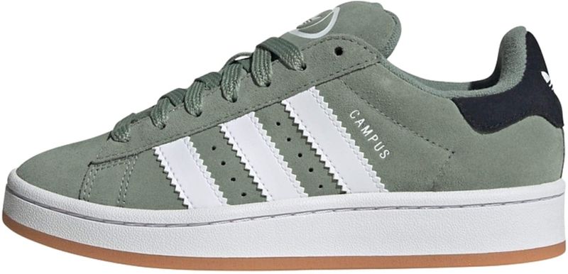 Adidas Originals Campus 00s Kinderschoenen - Wit - Leer/Textiel - Sluiting Met Veters