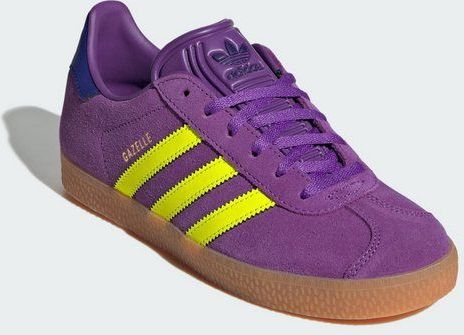 Adidas - Gazelle - Unisex Schoenen - Paars - Leer