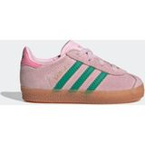 adidas Originals - GAZELLE - Sneakers - Clear Pink/Court Green/Bliss Pink - Leer