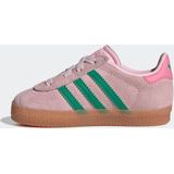 adidas Originals - GAZELLE - Sneakers - Clear Pink/Court Green/Bliss Pink - Leer
