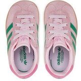 adidas Originals - GAZELLE - Sneakers - Clear Pink/Court Green/Bliss Pink - Leer