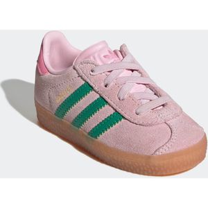 adidas Originals - GAZELLE - Sneakers - Clear Pink/Court Green/Bliss Pink - Leer