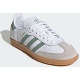 Adidas - Samba OG - Sneakers - Wit/Groen - Leer/Suède