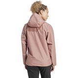 Adidas - Terrex 2.5 Layer - Regenjas - Roze - Waterdicht, Ademend, Opvouwbaar, Gemaakt van Gerecyclede Materialen