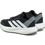 Sneakers - Zwart - Imitatieleer/Textiel - Snoersluiting