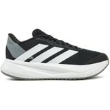 Sneakers - Zwart - Imitatieleer/Textiel - Snoersluiting