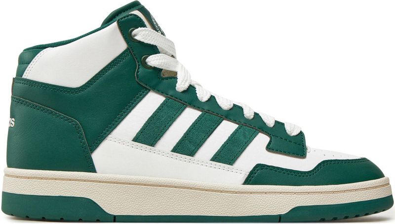 adidas - Rapid Court Mid - Basketbalschoenen - Zwart - Synthetisch Materiaal