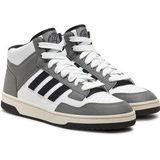Adidas Rapid Court Mid - Basketbalschoenen - Zwart - Synthetisch Leer en Suède