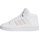 Adidas Rapid Court Mid - Basketbalschoenen - Zwart - Synthetisch Leer