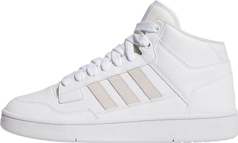 Adidas Rapid Court Mid - Basketbalschoenen - Zwart - Synthetisch Leer
