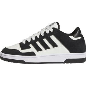 Adidas Rapid Court Low - Schoenen - Zwart - Synthetisch Leer - Suède Overlays