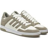 Adidas Rapid Court Low - Basketbalschoenen - Zwart - Synthetisch Leer